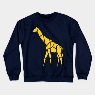 Origami Giraffe Crewneck Sweatshirt